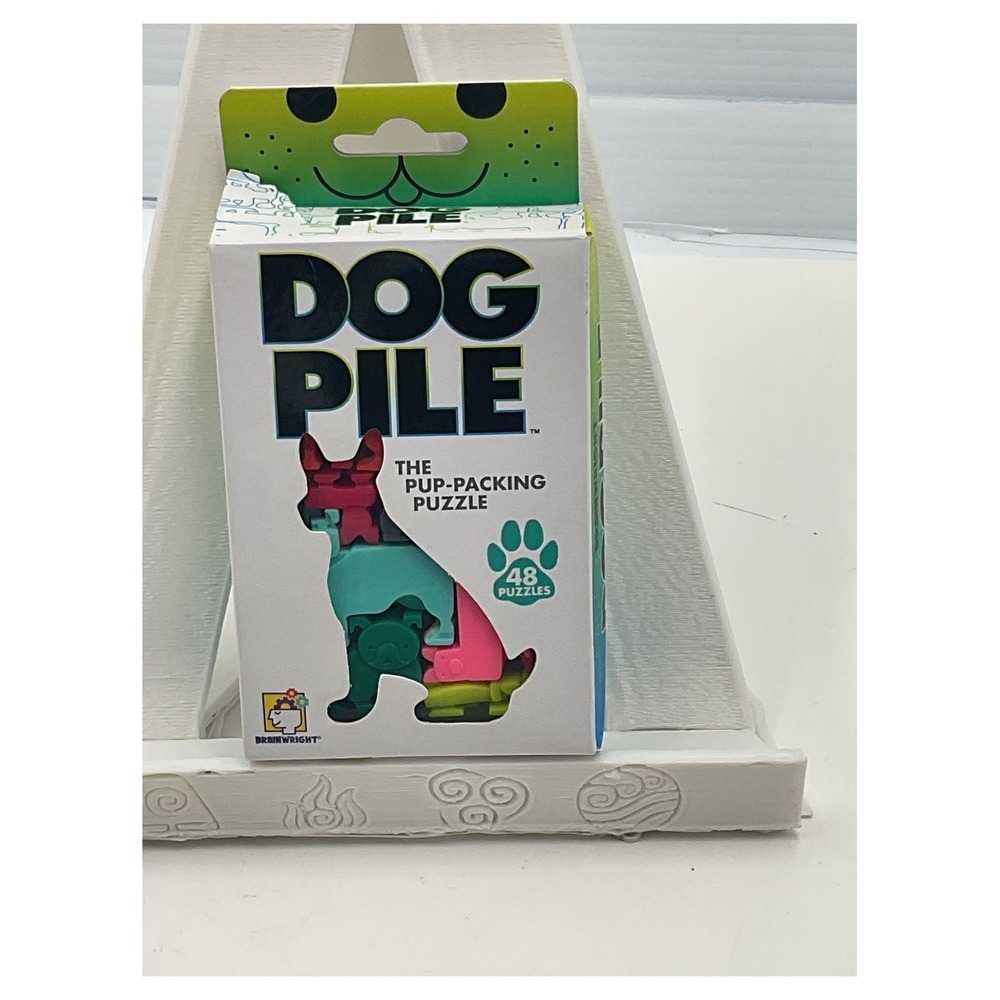 Brainwright Dog Pile Pup-Packing Puzzle 48‎ Challenges Ages 10+